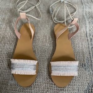 J Crew Wrap sandals - Great condition